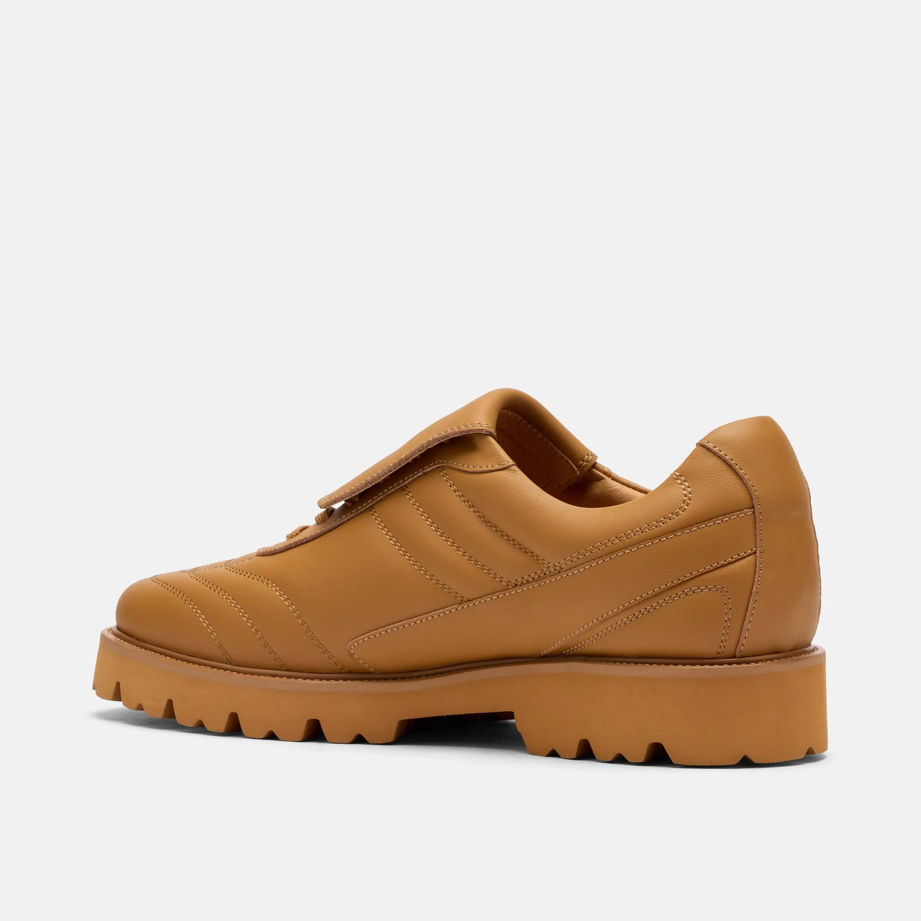 Johan Wheat Leather Lug Soccer Derbys - Image 4