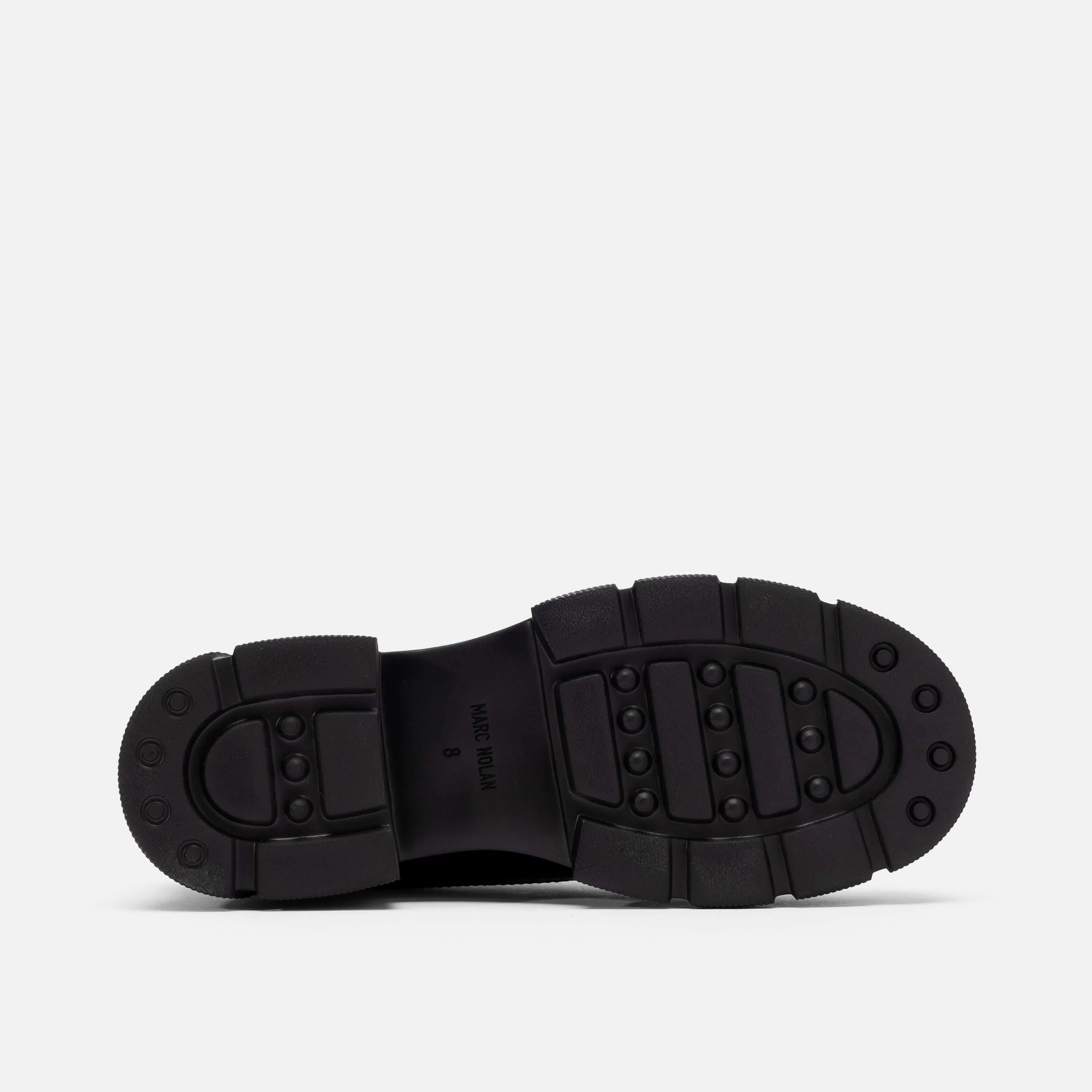 Ms. Alexander Black Leather Lug Wingtip Derby - Image 6