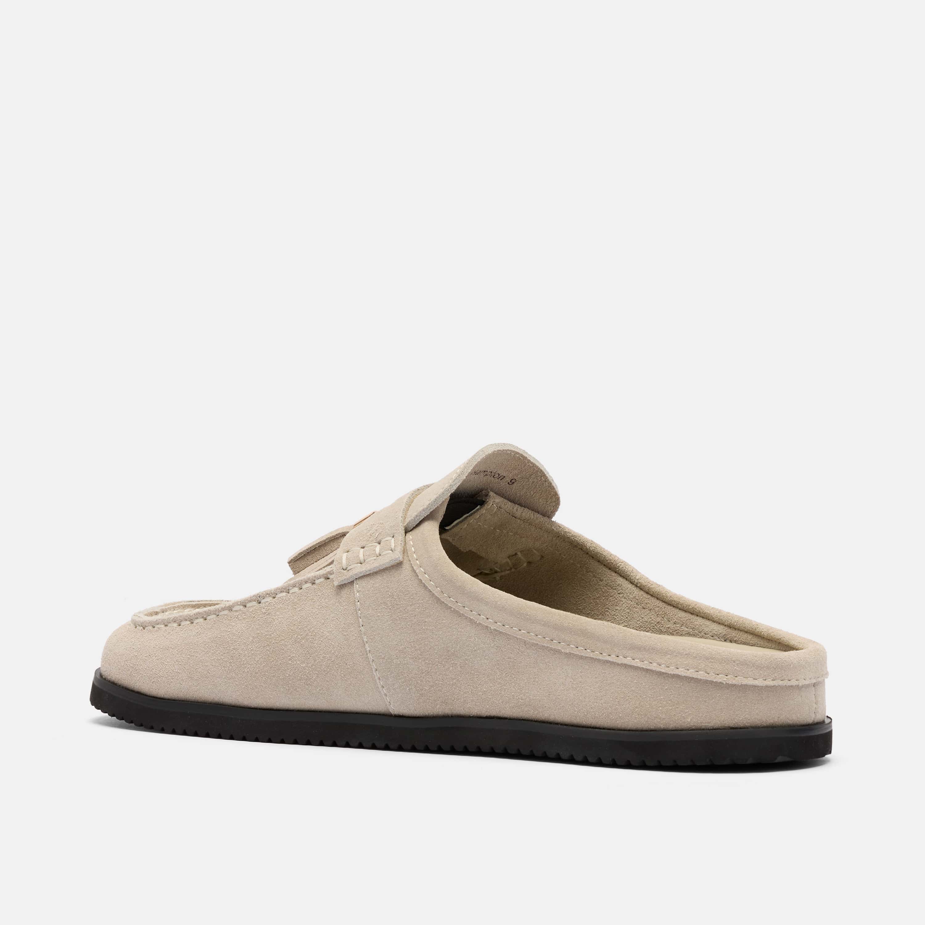 Ms. Hampton Stone Suede Tassel Mules - Image 4
