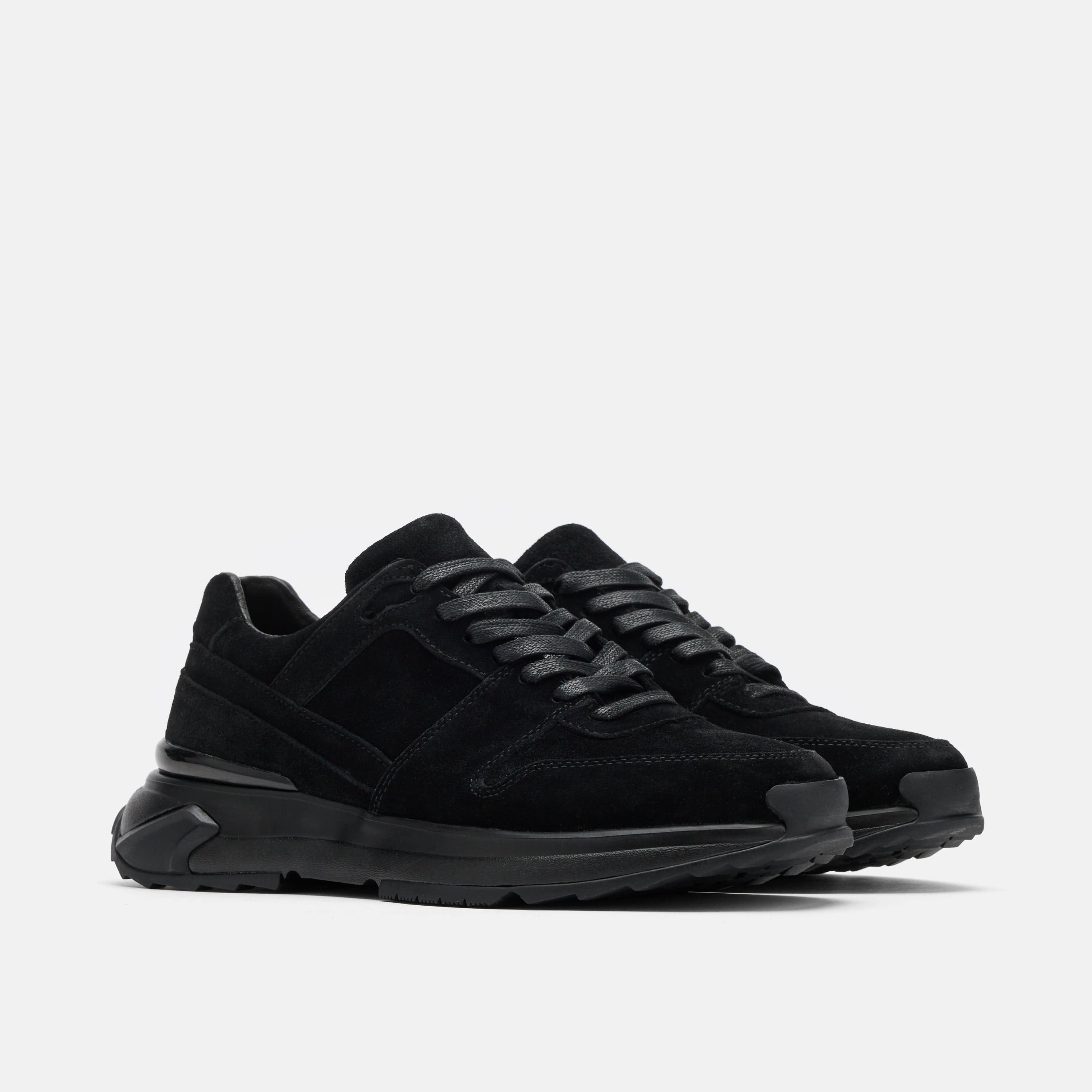 Ronnie Black Suede Sneakers - Image 2