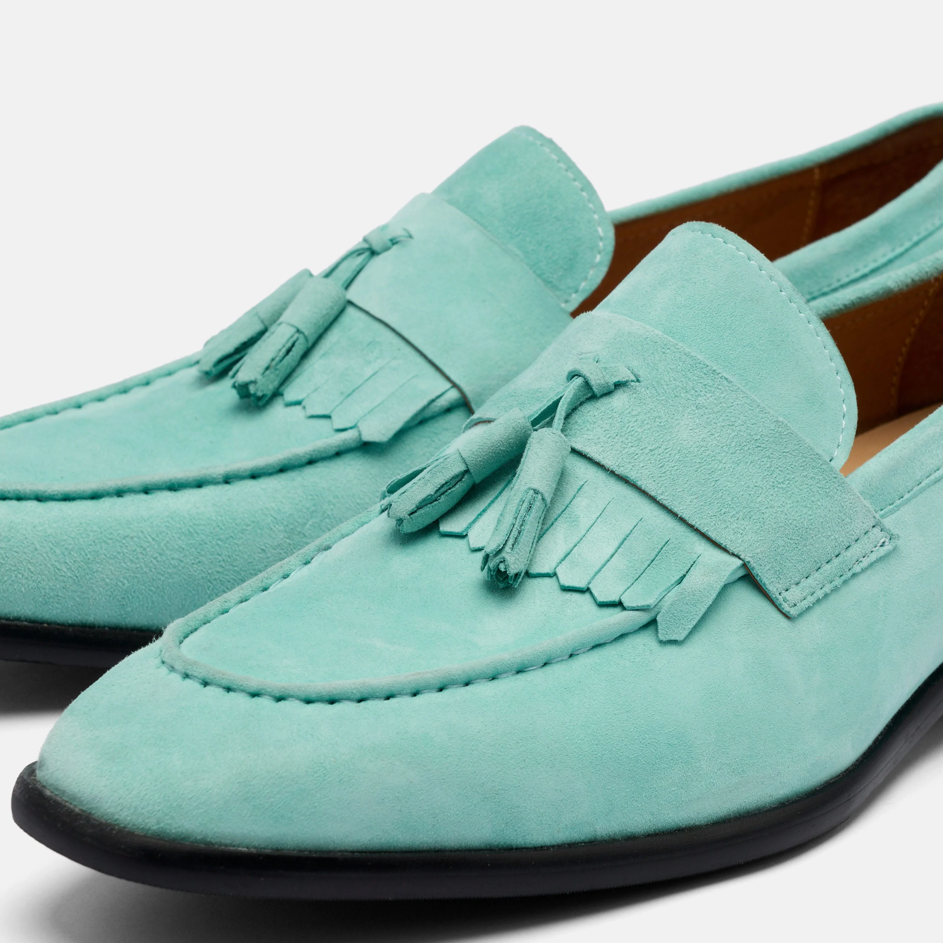 Stayfoxx The Astor Fifth Ave Suede Tassel Loafers - Image 3